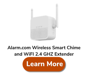 Alarm.com Wireless Smart Chime and WiFI 2.4 GHZ Extender